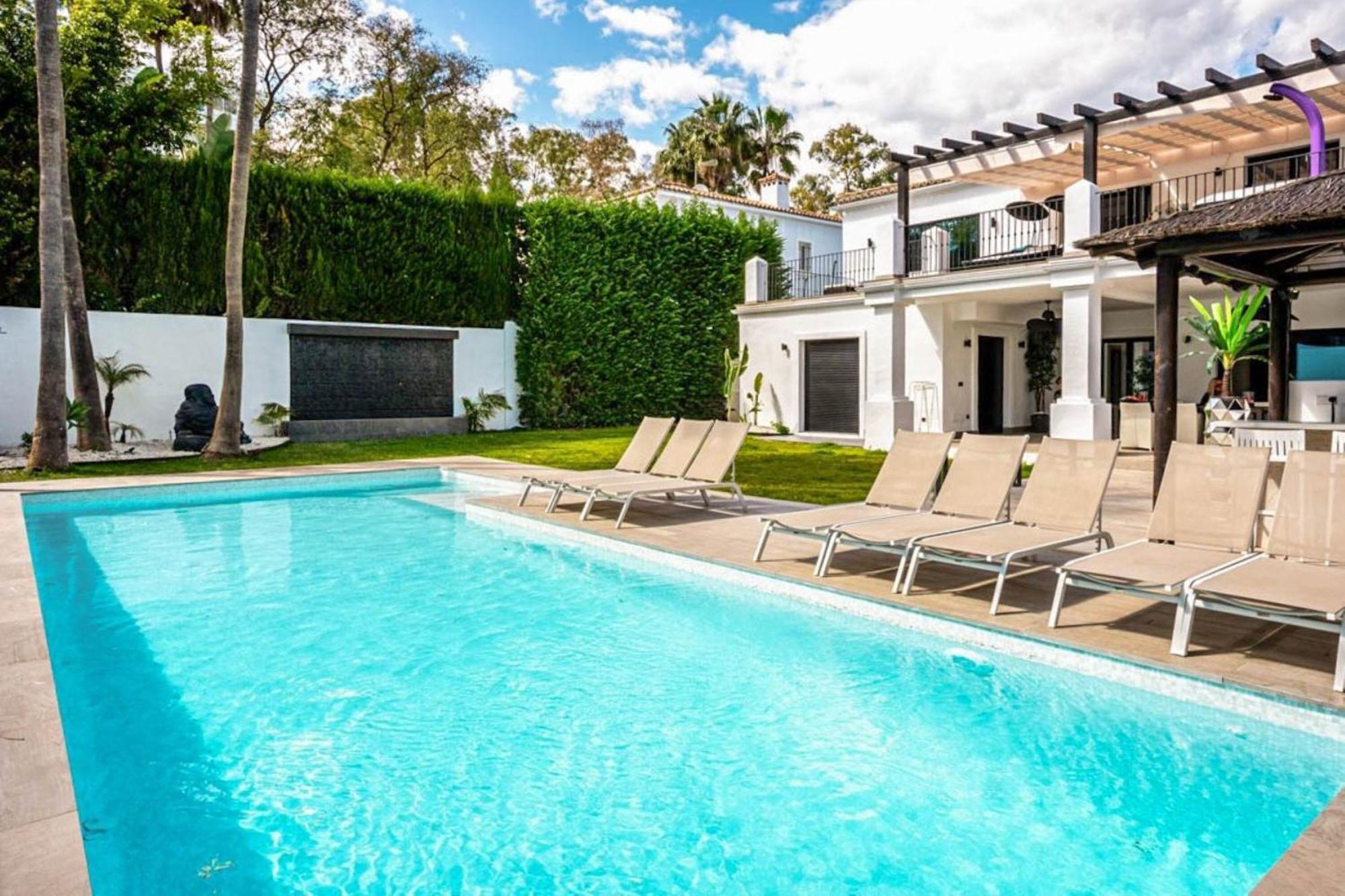 Zacaluca Pool Whirlpool Sauna&gym Villa Marbella